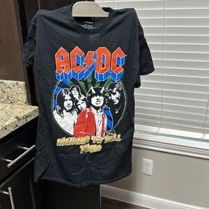 ACDC highway to hell tour tshirt urban outfitters